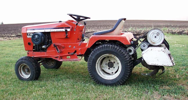 The Allis Chalmers 716h Garden Tractor Page