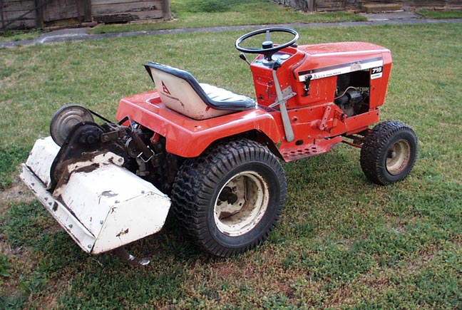 The Allis Chalmers 716h Garden Tractor Page